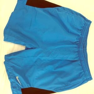 Nike running shorts.